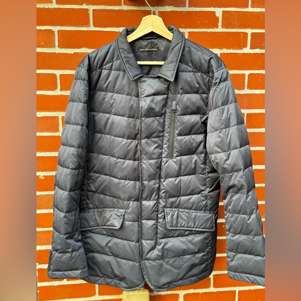 Saks Fifth Avenue Puffer Sports Coat